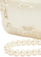 Simone Rocha Pearl Pillowcase Embellished Acrylic Cross-body bag - One Size