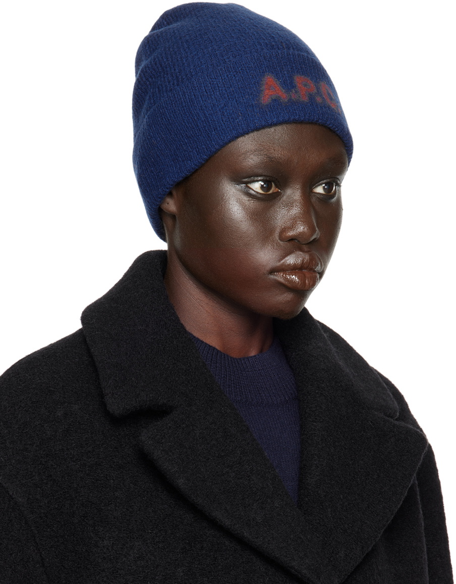 A.P.C. Blue Harry Beanie A.P.C display picture 3
