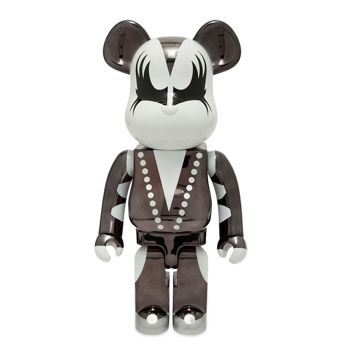 Medicom Kiss Demon Chrome Version Be@rbrick Medicom