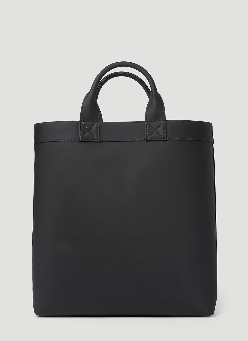 Burberry - Logo Tote Bag in Black Burberry