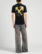 Off-white Mens T-shirt in Black