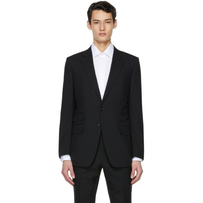 Photo: Tom Ford Black Wool OConnor Blazer