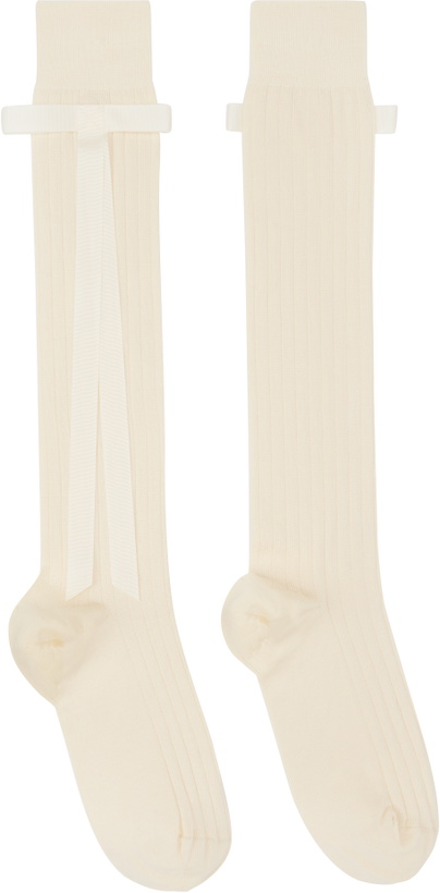 Photo: Sandy Liang SSENSE Exclusive Bridal Capsule Recital Socks