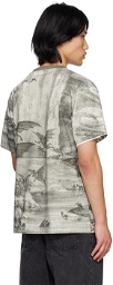 Rassvet Gray Printed T-Shirt