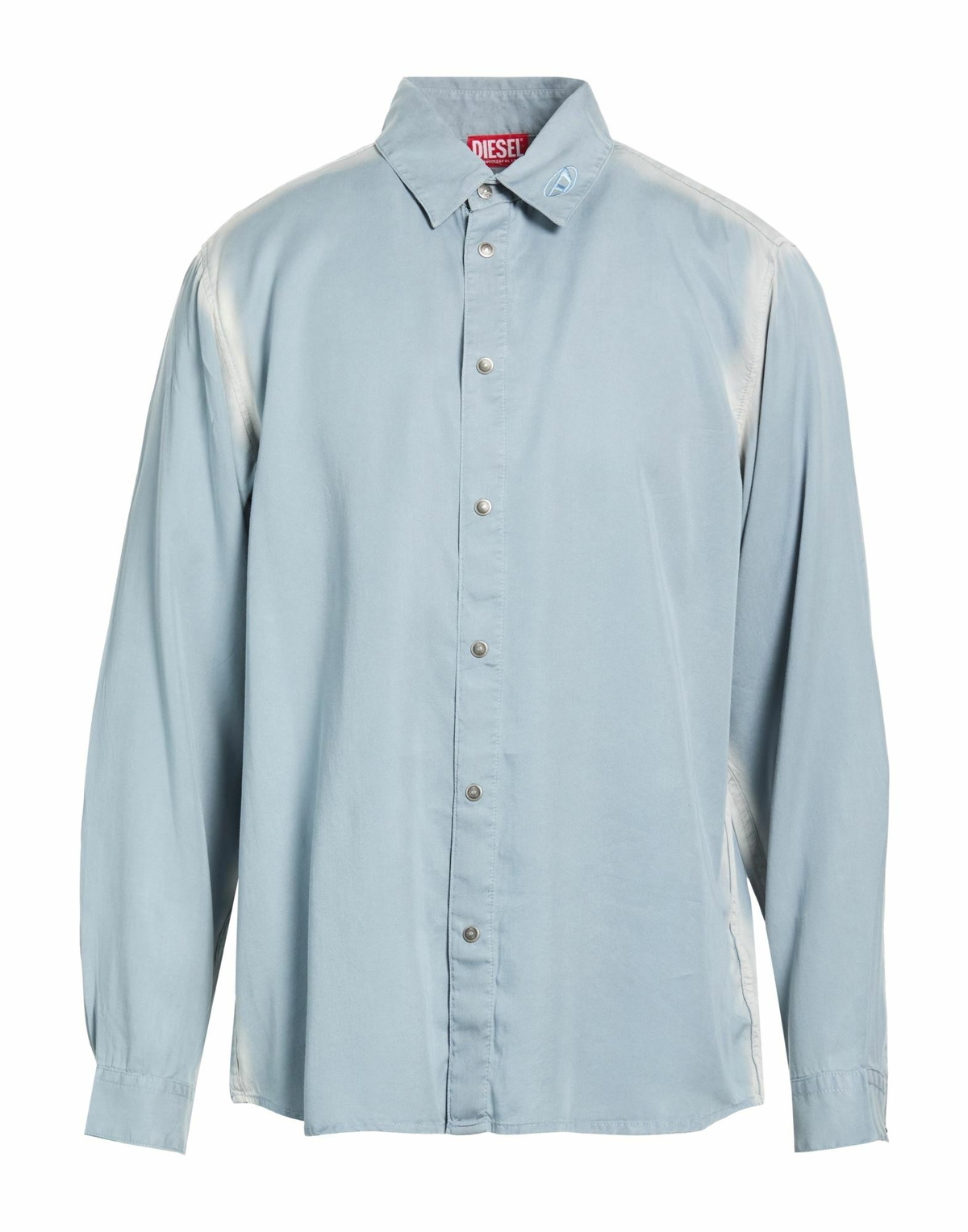 Diesel Mens Shirt Sky in Blue