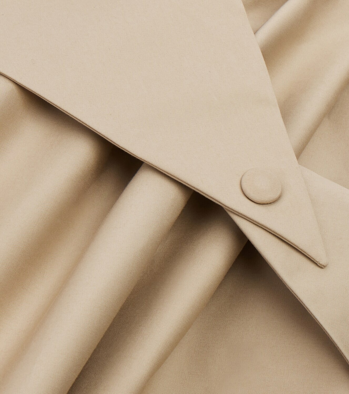 Nour Hammour Cotton canvas hood