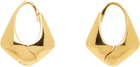 Sophie Buhai Small Pyramid Hoop Earrings