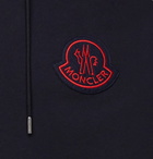MONCLER GENIUS - 2 Moncler 1952 Logo-Appliquéd Cotton-Jersey Zip-Up Hoodie - Blue
