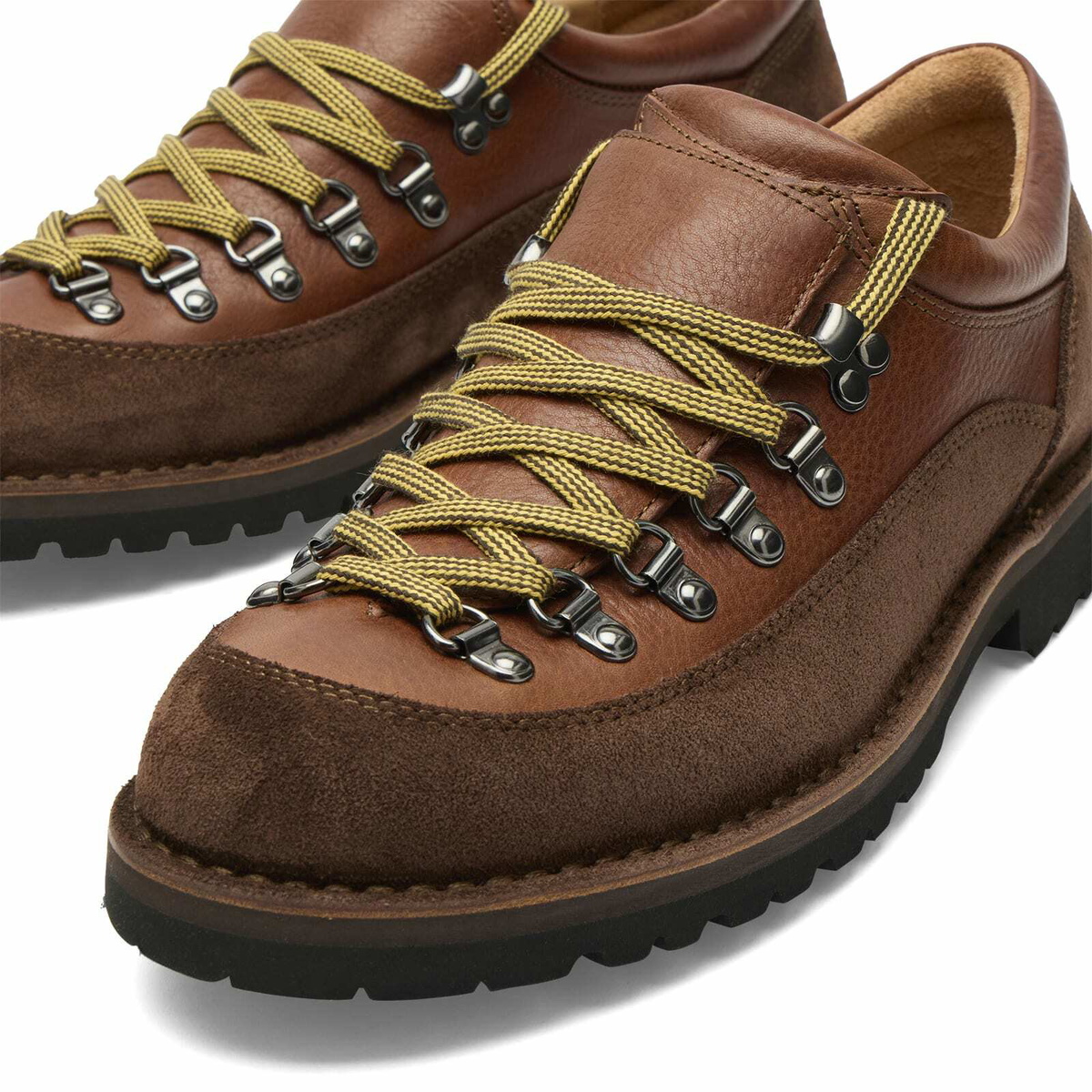 Fracap Men's MA187 Commando Sole Low Hiking Shoe Presented by END. in Brown