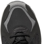 Nike - Fear of God Air Skylon II Leather, Felt and Mesh Sneakers - Men - Black