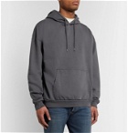 Jeanerica - Loopback Organic Cotton-Jersey Hoodie - Gray