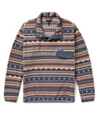 Patagonia - Snap-T Printed Synchilla Fleece Sweatshirt - Multi