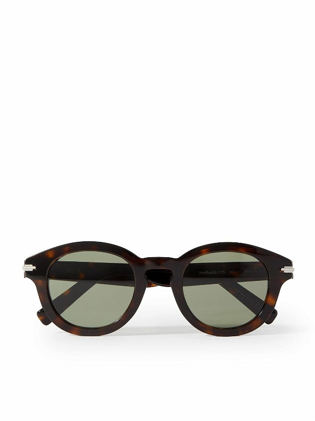 Photo: Dior Eyewear - DiorBlackSuit R5I Round-Frame Acetate Sunglasses