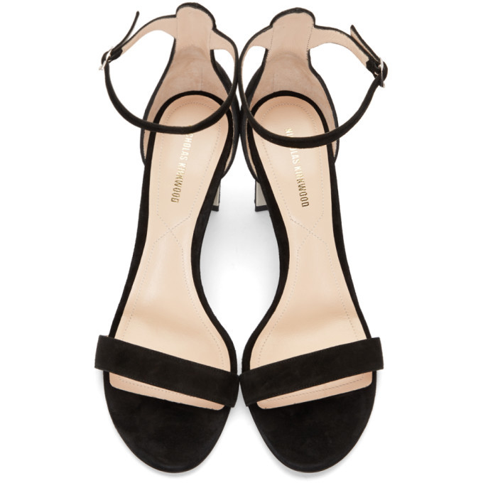 Nicholas Kirkwood Maeva Ankle-Strap Suede Pump