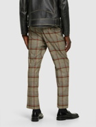 VIVIENNE WESTWOOD - Plaid Virgin Wool & Viscose Pants