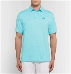Under Armour - Playoff HeatGear Golf Polo Shirt - Men - Light blue