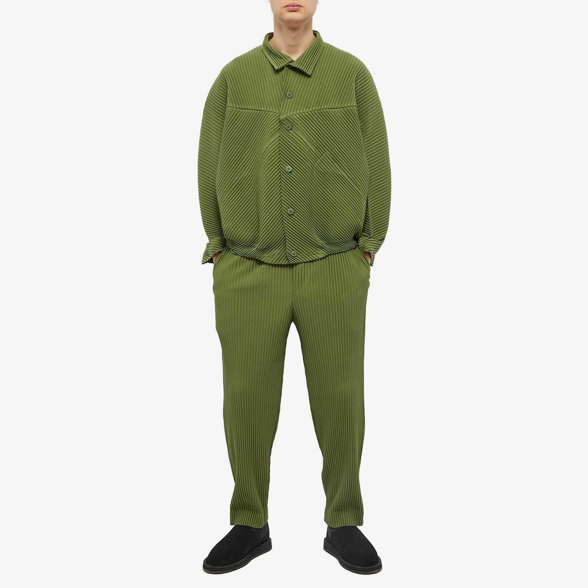 HOMME PLISSE ISSEY MIYAKE カーキ ジャケット　3 メンズ／ジャケット＆コート – Page 2 – isseymiyake.com