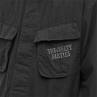 Wacko Maria Men's Guilty Parties Back Print Fatigue Jacket in Black