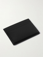 SAINT LAURENT - Tiny Cassandre Logo-Appliquéd Leather Cardholder