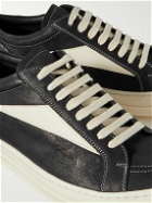Rick Owens - Vintage Leather Sneakers - Black