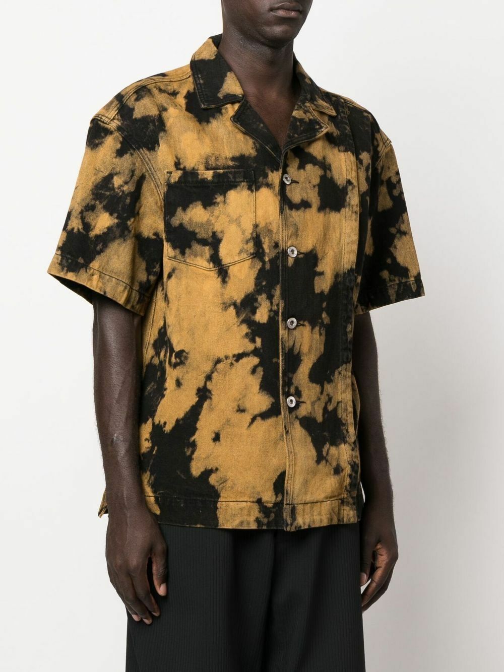 Feng Chen Wang Tie-Dye Short-Sleeved Shirt