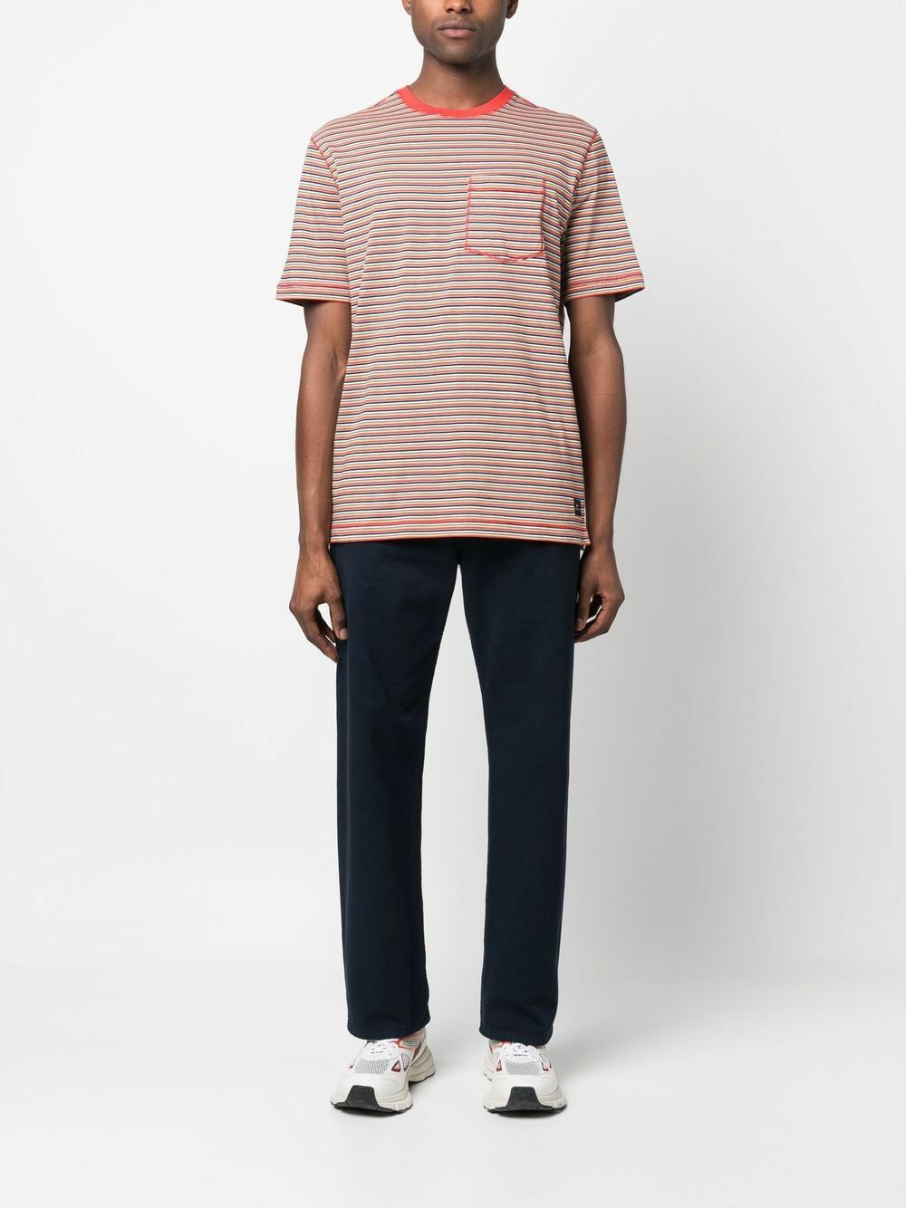 PS PAUL SMITH - Striped Pocket T-shirt