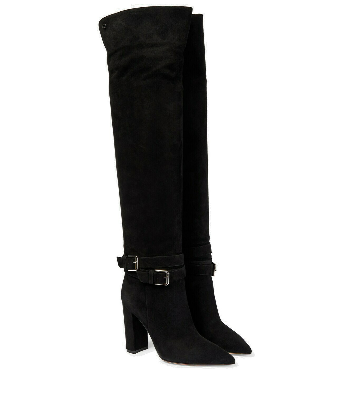 Gianvito Rossi Suede over-the-knee boots Gianvito Rossi