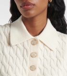 Frame The Cable Polo wool sweater vest