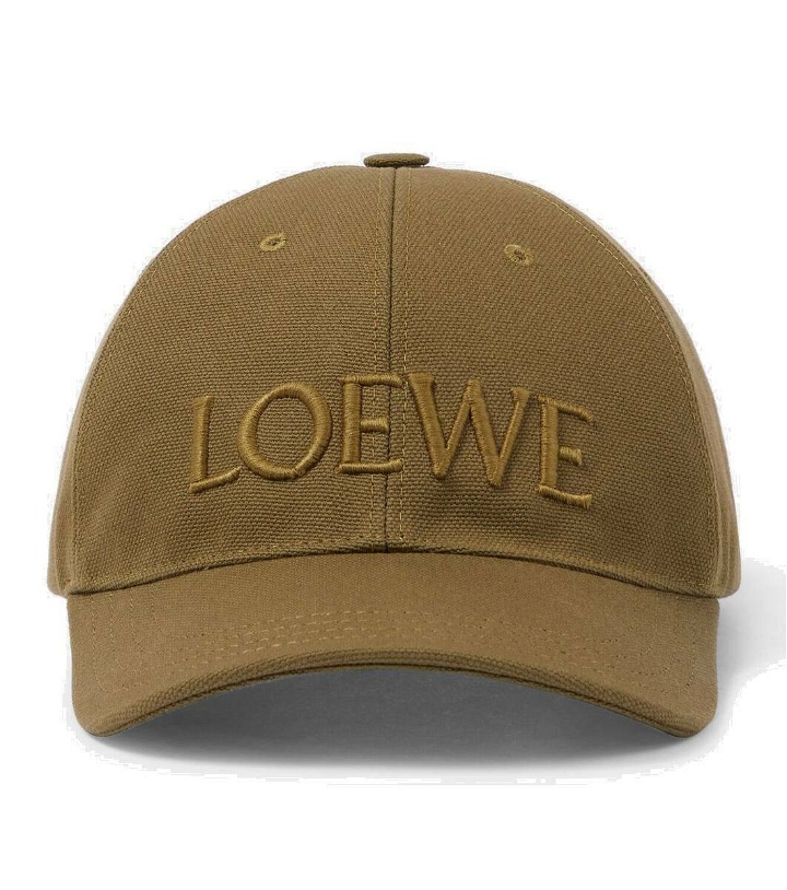 Photo: Loewe Paula's Ibiza embroidered canvas baseball cap
