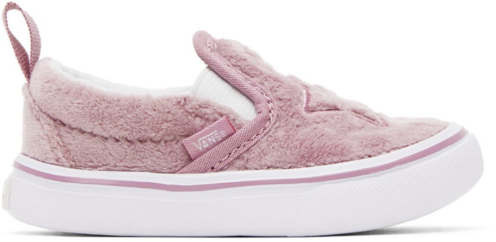 Photo: Vans Baby Pink ComfyCush Slip Sneakers