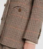 Blazé Milano Checked double-breasted blazer
