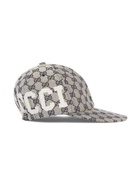 GUCCI - Gg Motif Cotton Baseball Cap