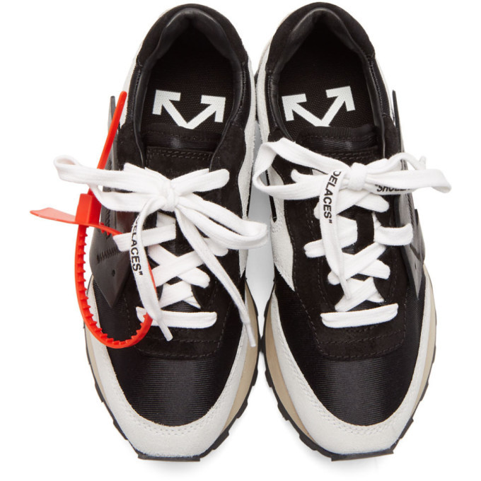 Off-White Off White Runner Arrow Sneakers Black/White