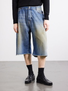 424 - Wide-Leg Lightweight Denim Short - Blue