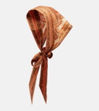 Zimmermann Paisley silk scarf