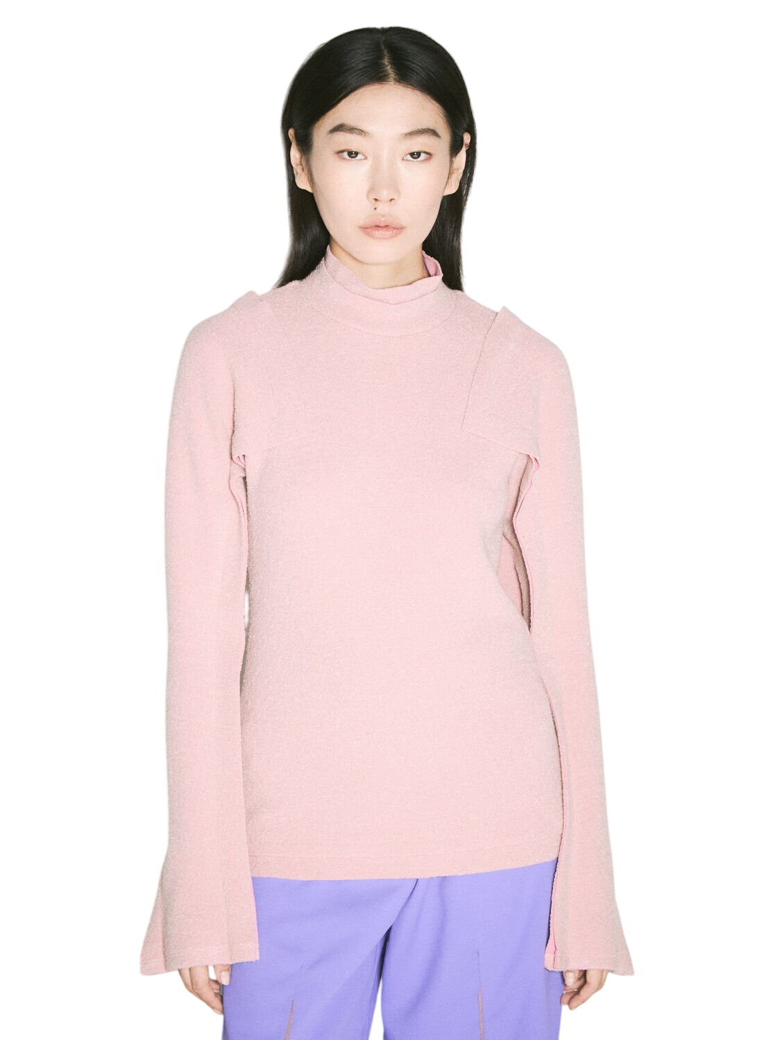 Kiko Kostadinov Gunmetal Small Geo Necklace Kiko Kostadinov