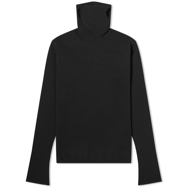 Photo: Balenciaga Mask Turtle Neck Knit