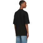 Balenciaga Black Languages Medium Fit T-Shirt