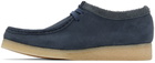 Clarks Originals Navy Wallabee Derbys