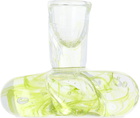 Rashelle Green Flubber Candle Holder