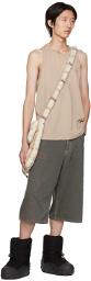 Acne Studios Beige Relaxed-Fit Tank Top