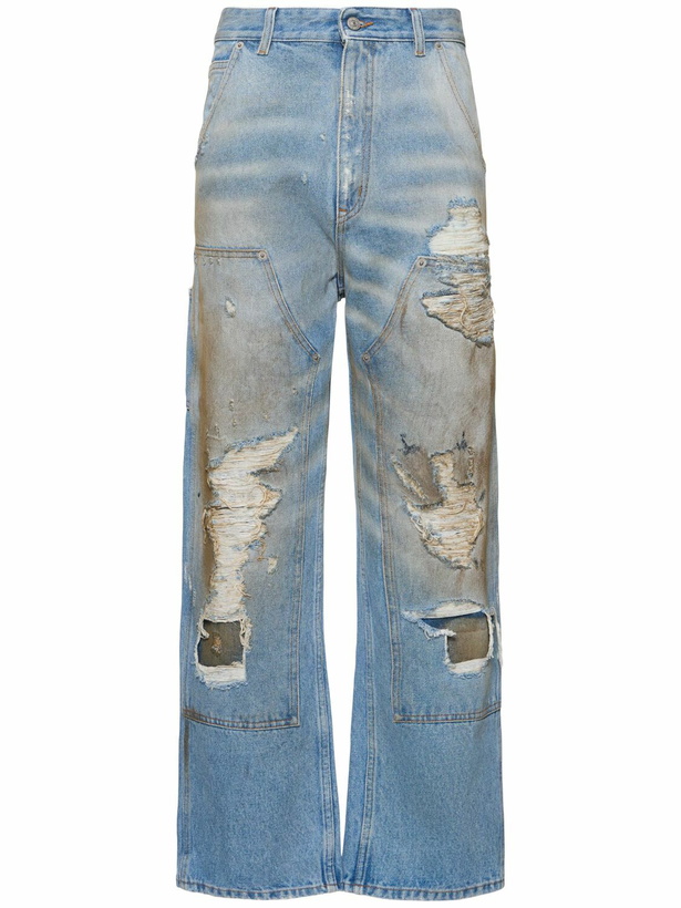 MM6 Maison Margiela Beige Dyed Jeans MM6 Maison Margiela