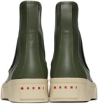 Marni Khaki Pablo Chelsea Boots
