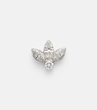 Maria Tash Lotus 18kt white gold (750/1000) single earring with diamonds