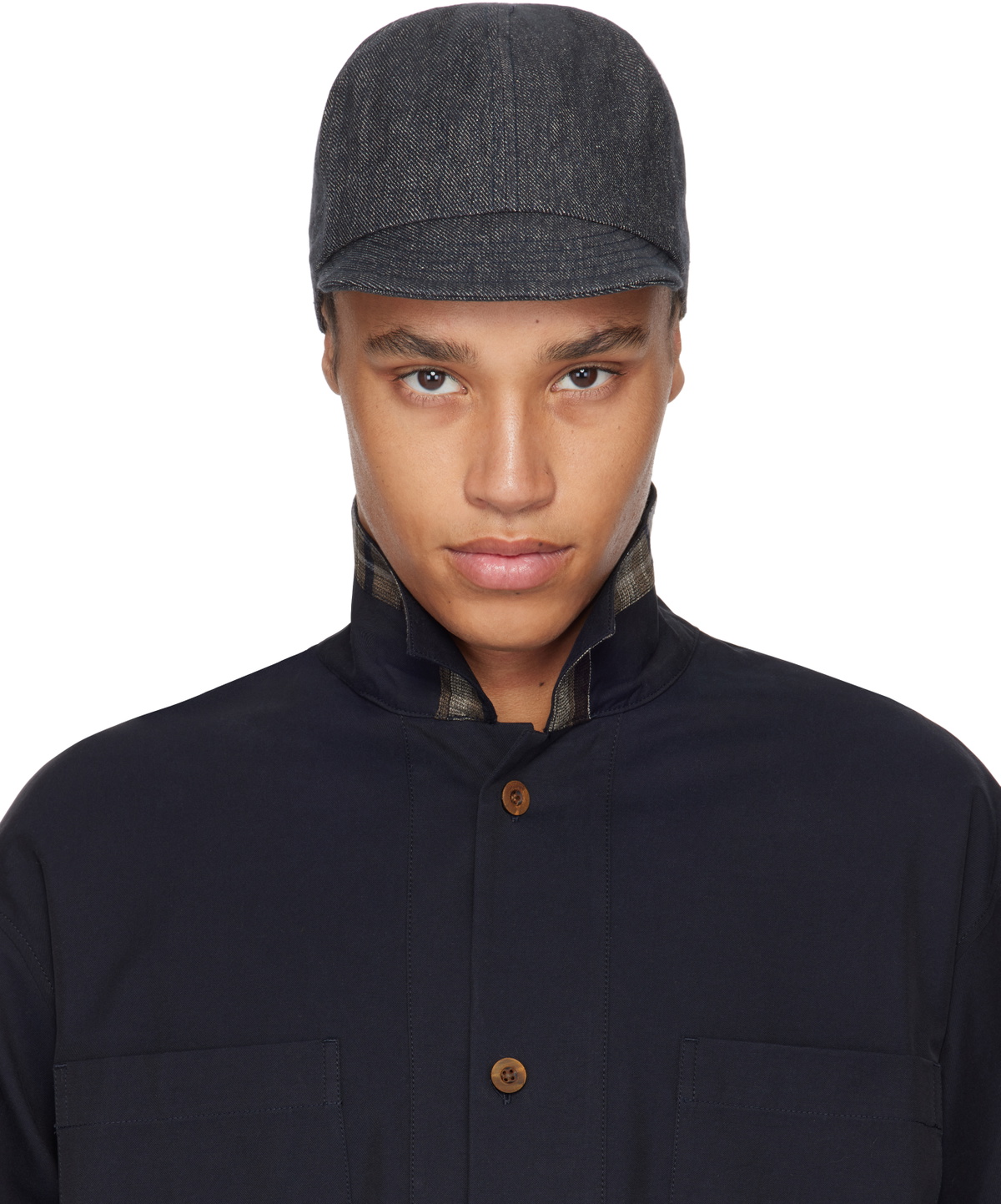 Aviva Jifei Xue Gray Work Soft Denim Cap