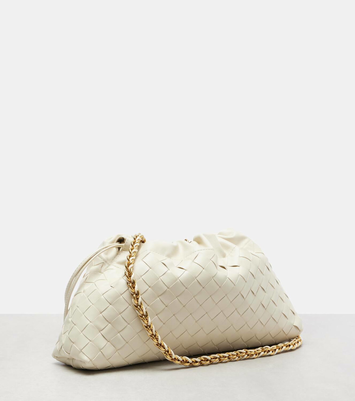 Bottega Veneta Soirée Medium leather shoulder bag