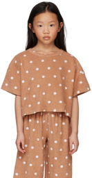 Wynken Kids Tan Beach T-Shirt