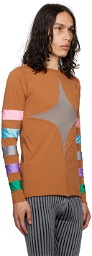 ANDREJ GRONAU SSENSE Exclusive Brown Long Sleeve T-Shirt