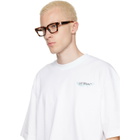 Off-White Brown Style 21 Glasses