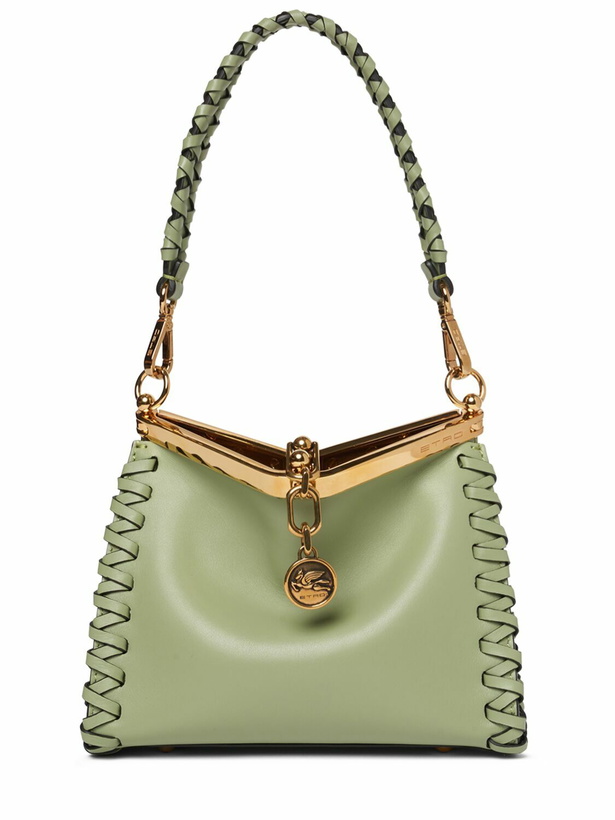 Photo: ETRO - Small Vela Braided Leather Bag